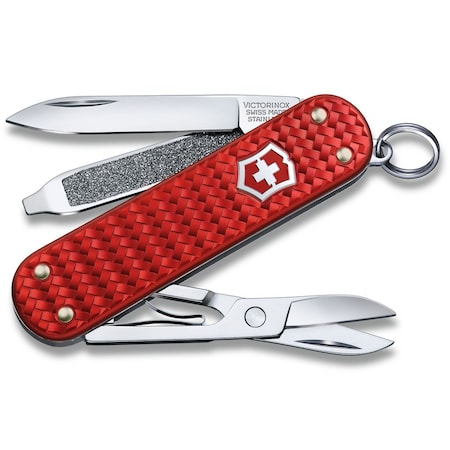 Swiss Army Brands 2024 Victorinox Classic Sd Precious Alox Iconic Red VIC-0.6221.401G